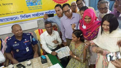 কিশোরগঞ্জে জরায়ু ক্যান্সার প্রতিরোধে এইচপিভি
